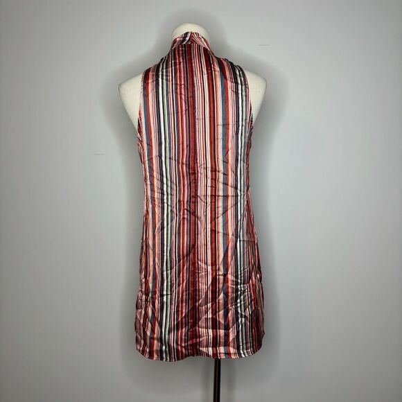 Forever 21- Multicolor Striped Dress with Choker - Picture 3 of 4